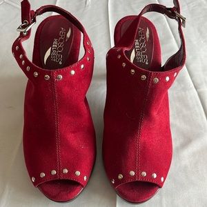 Aerosoles Red Sandals